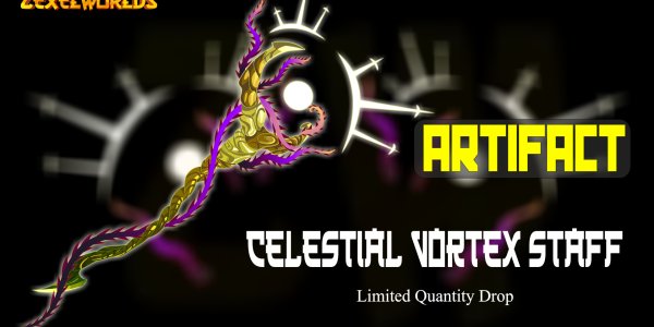 Celestial Vortex Staff Artifact