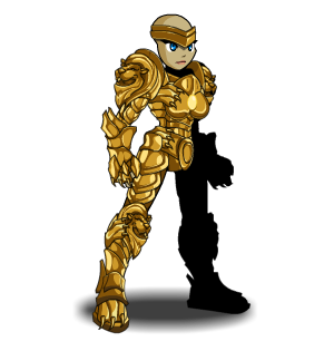 Golden Plate male