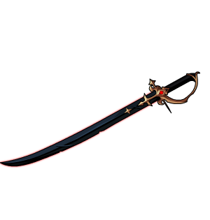 Sheathed Astravian Navy Sword