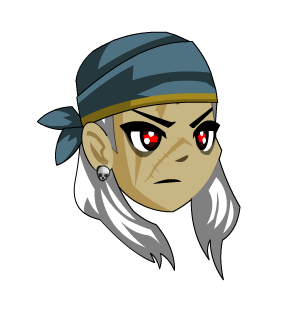 Artillery Pirate Bandana Hair