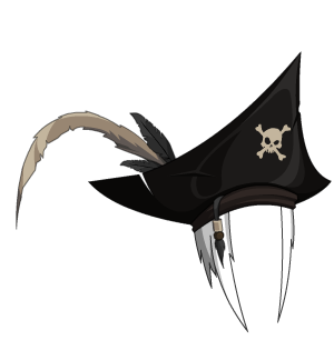 Necro Skull 'n Tricorn