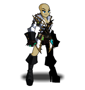 Enchanted Necrotic Pirate Commander male