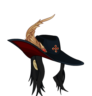 Astravian Buccaneer Hat and Locks