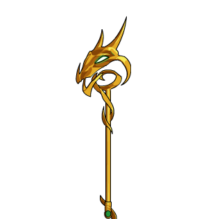 Earthen Dragonpriest Staff