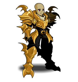 Golden Dragon's Plate male