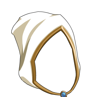 Aspiring Chronomancer's Hooded Hair