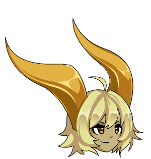 Golden Dragon's Horns & Hair