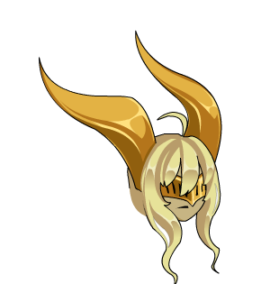 Golden Visage Locks Horned
