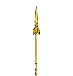 Golden Celestial Warrior's Spear