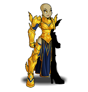 Golden Celestial Warrior male