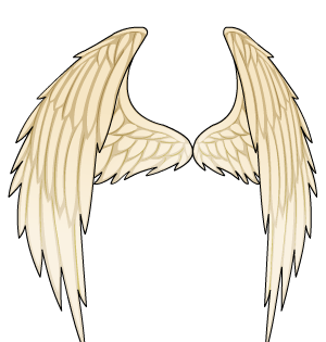 Golden Celestial Warrior's Wings