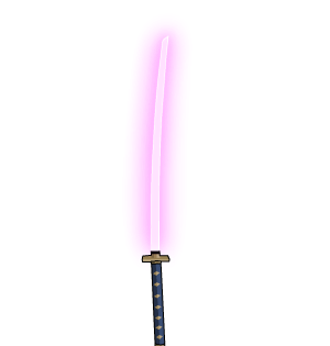Byakuya Kuchiki's Katana Lightning Cosplay