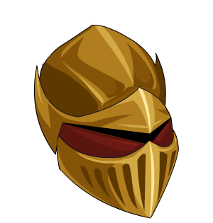 Golden Royal Knight's Helm