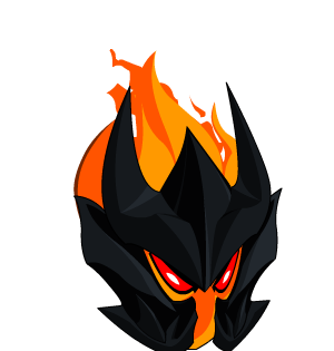 Burning Void Helmet