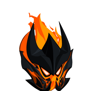 Burning Void Warrior's Helm