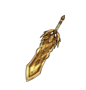 Golden Paladin Titan Blade Pet