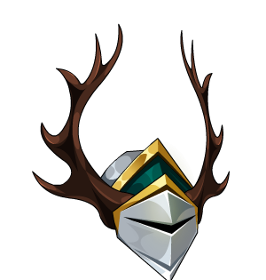 Golden Helm and Antlers