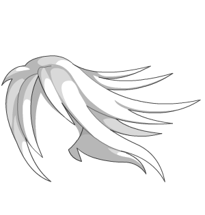 Dark Heart Long Hair
