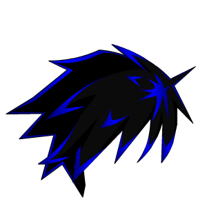 Blue Curse Awescended Hair
