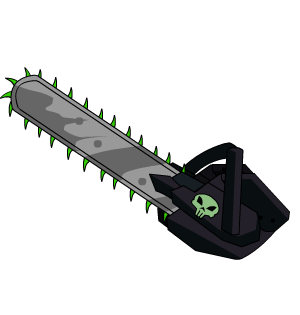 Dark Chainsaw Hand
