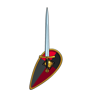 Legendary Dragon Knight Sword & Shield