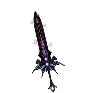 Stained Glass Faerie's Claymore