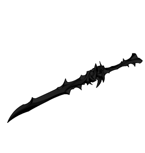 Hollowborn Reaper's Sheathed Katana