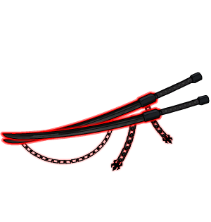 Constello Sheathed Katanas