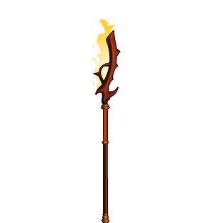 Flame Dragon Polearm