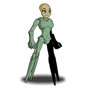 Little Green Alien male