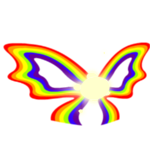 Rainbow Wings + Orb