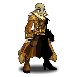 Gold Dragonborn Naval Commander male