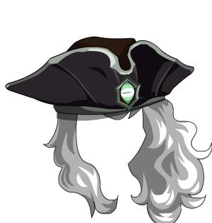 Black Dragon's Tricorn + Locks