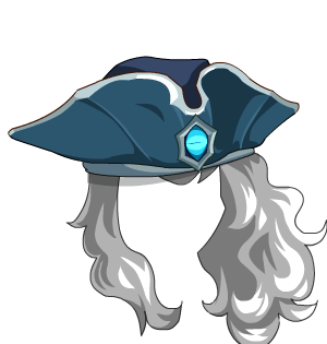 Blue Dragon's Tricorn + Locks