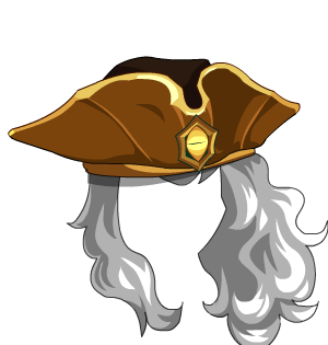 Gold Dragon's Tricorn + Locks