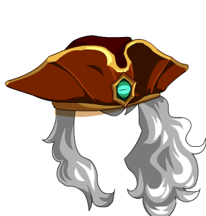 Orange Dragon's Tricorn + Locks