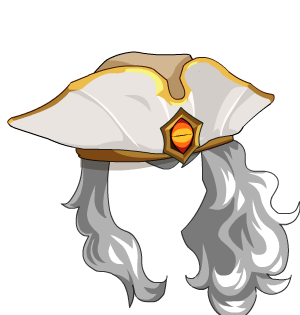 White Dragon's Tricorn + Locks