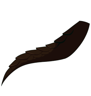 Brown Dragon's Pirate Tail