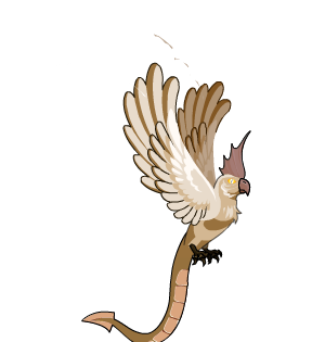 Crystal Dragon's Parrot Cape