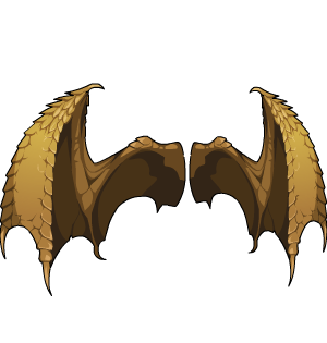 Gold Dragon's Wings