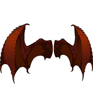 Orange Dragon's Wings