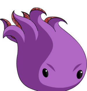 Angry Squid Head