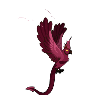Sakura Dragon's Parrot Cape
