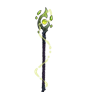 Chaotic Gem Staff