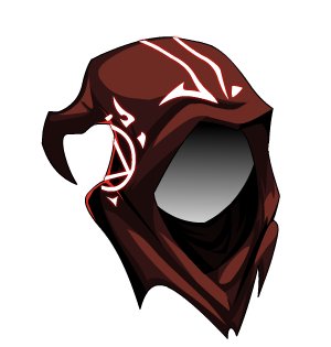 Crimson Dark Lord's Hood