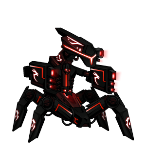 Crimson Dark Lord's Droid