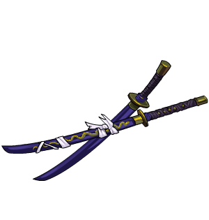 Sheathed Orochi Wakizashi