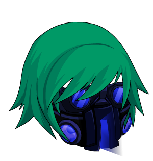 Dark ChronoMancer's Locks + Goggles [Helm]