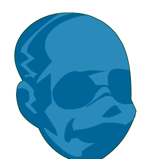 Blue Hero Mask