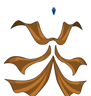 Billowing Scarf + Gem